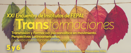 Encuentro de Institutos de FEPAL. 5 y 6 de noviembre