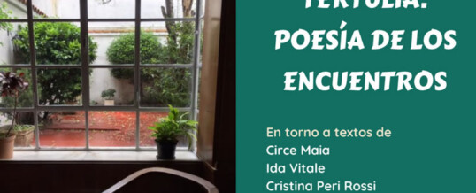 TERTULIA: POESÍA DE LOS ENCUENTROS