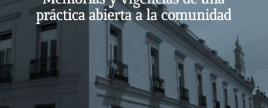 Actividad científica 12/4/2024. Psicoanálisis y Hospitales. Memorias y Vigencias. Abierta